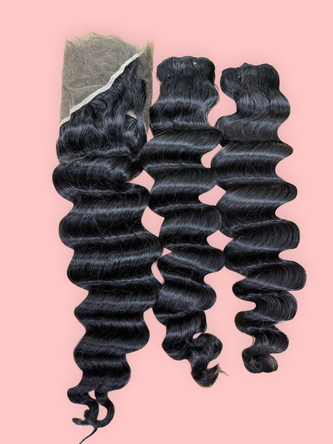 HUMAN HAIR BUNDLES LOOSE WAVE