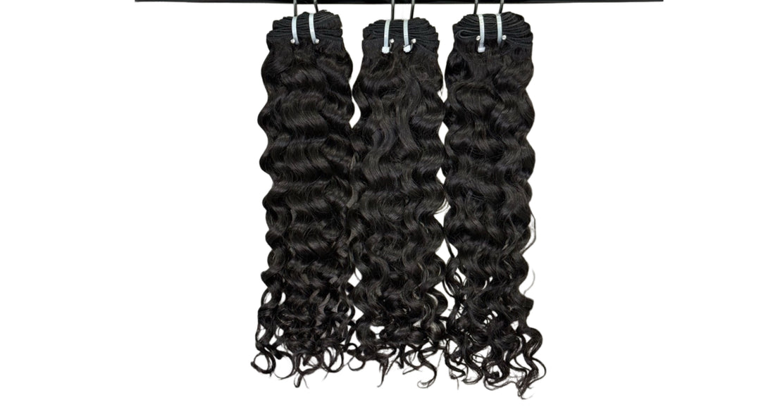 HUMAN HAIR BUNDLES WATER WAVE