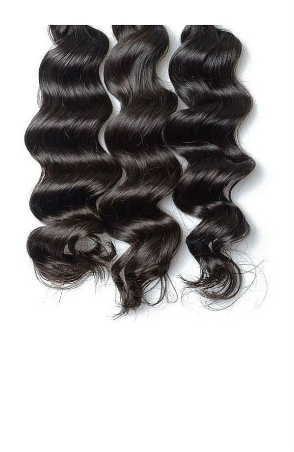 HUMAN HAIR BUNDLES LOOSE WAVE
