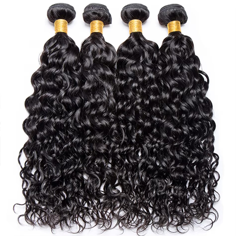 HUMAN HAIR BUNDLES WATER WAVE